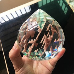 100 80 60 50MM CRYSTAL Glass Ball Chandelier Prism DIY Pendant Decor SUNCATCHER