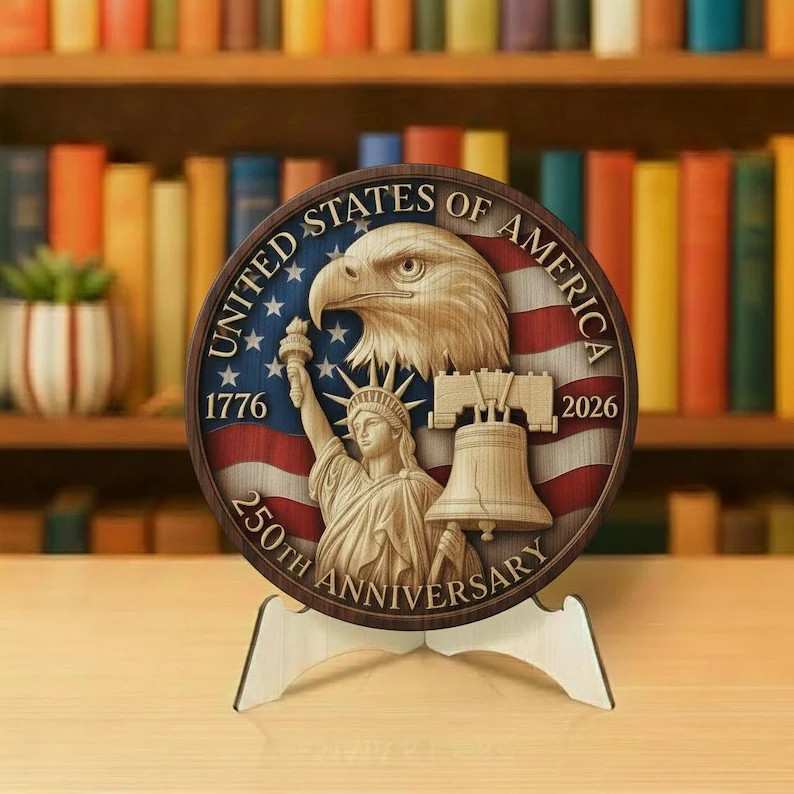 3D Print Coin USA 250th Anniversary Commemorative