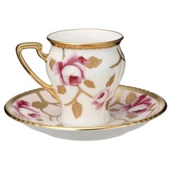 Noritake Coffee Cup & Saucer 180cc Omaggio Collection Colorful Ros From Japan