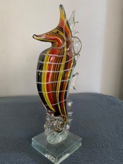 Kenjasper Sydney Glass Seahorse Figurine