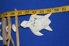 Coastal Living Sea Turtles / Fish Beach Patio Wood Mobiles, Beach Gems – 6 items