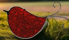 Religious Cross Handmade Authentic Traditional Stained Glass Suncatcher White