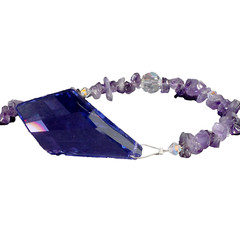 Suncatcher Lead Crystal Swarovski (EA7185) Rainbow Purple Colour Diamond Gift