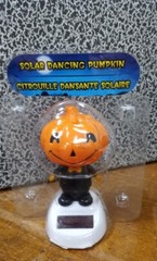 NEW… Solar Dancing Halloween Pumpkin Black Outfit