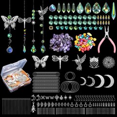 500 Sun Catcher Kit DIY Crystals Rainbow Maker Hanging Prism Window Decor Set