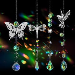 500 Sun Catcher Kit DIY Crystals Rainbow Maker Hanging Prism Window Decor Set