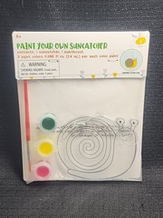 Paint Your Own Suncatcher Kit Snail Sun Catcher (T9)