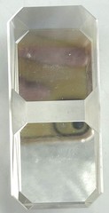Vintage Heavy Beveled Glass Pyramid Prism – 3.5″x 1.5″x 1.5″