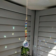 Crystal Suncatcher Prisms Sun Catcher Rainbow Maker Home/Window Hanging Decor*