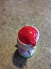 Solar Powered Dancing Toy Bobble Head Christmas SANTA In the Chimney w/Bell