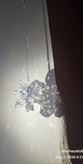 swarovski suncatcher – mother’s Day gifts large flower shaped Swarovski crystal