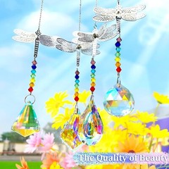 4 Pieces Pendant Crystal Pendants