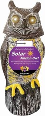Solar Owl with Glowing Eyes, Rotating Head, Hoot Sound, Motion Detector and S…
