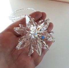 HUGE Star Cluster Suncatcher made with large 28mm Swarovski Strass Crystal’s