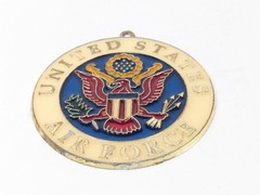 United States Air Force Stained Acrylic Window Suncatcher Hanging 3-1/2″