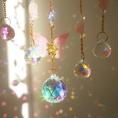 Crystal Sun Catcher Prism Rainbow Maker for Windows | Good Luck Room Decor