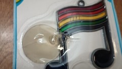 Vintage Rainbow Sun Catcher Window Decoration-music note. New in PKG