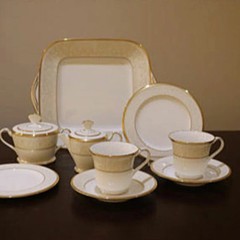 Noritake tableware White Palace American bowl and plate. “Ochugen” From Japan