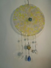 Garden Suncatcher Multi Color 8 1/2″ Diameter w/ Mirrors, Glass Balls & Crystals