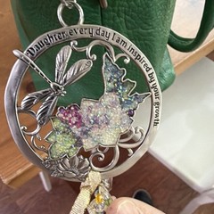 Butterfly Dragonfly Multicolor Suncatcher Shiny Metal Glass for Any Room Adults