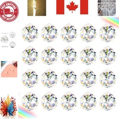 20 PCS K9 Crystal Sun Catcher Balls – Enhance Your Space with Beautiful Rainbows