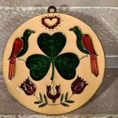 IRISH BLESSING SUNCATCHER. St Patrick’s Day. Irish Heritage. 3.5 Inches