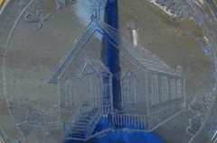 NWT Aurora Glass St Mary’s Church Albany Oregon 125 Year Anniversary Suncatcher