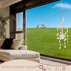 Geili Crystal Suncatchers for Windows Hanging,Spiral Crystals Sun Catchers Indoo