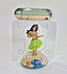 Solar Powered Dancing Hula Girl with Ukulele New in Package