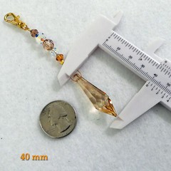 Swarovski 40mm Golden Shadow Crystal Suncatcher-Boxed with Hanger-NEW