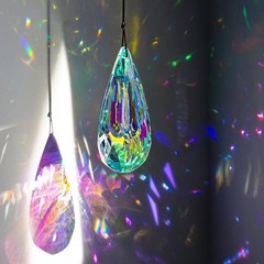 120mm Crystal Prism Suncatcher Window Hanging Rainbow Maker Pendant