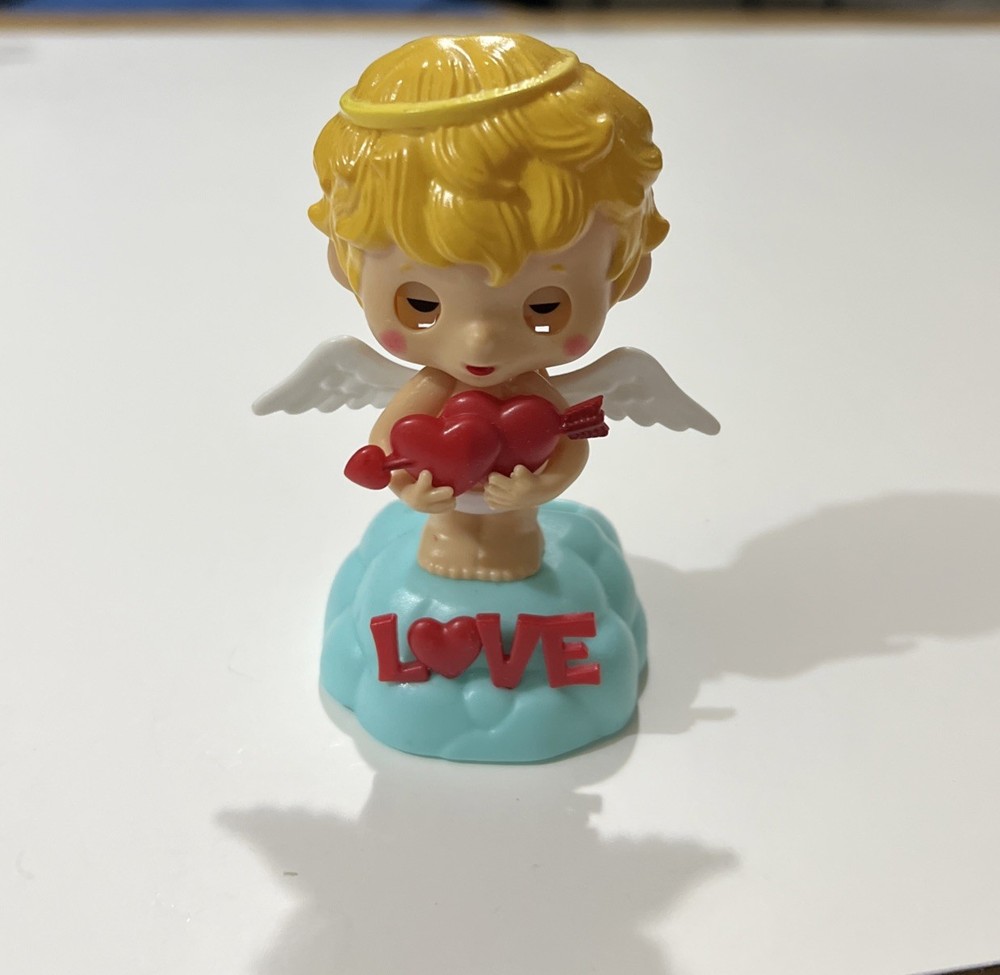 Solar Dancing Cupid Bobblehead Love Valentine’s Suncatcher