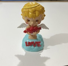 Solar Dancing Cupid Bobblehead Love Valentine’s Suncatcher