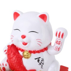 Solar Waving Cat Innovative Cute Solar Lucky Cat Solar Powered Fortune Cat With