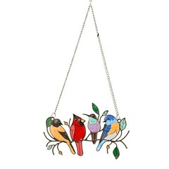 Birds On A Wire Suncatchers for Window Hanging-Birds Window Home Decor Gifts