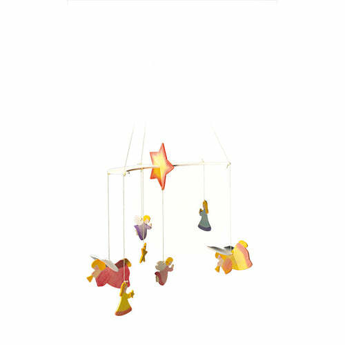 Ostheimer Mobile with Angels 5520073 Wooden Mobile