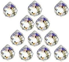 Elegant 12-Piece Crystal Ball Prisms – Ideal for Feng Shui & Decor