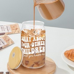 Personalized Mother’s Day Gifts for Mom, Stepmom, Wife – 16oz Can Glass, Unique