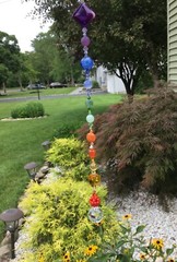 Handmade Healing Chakras Stone Prism/Suncatcher W/Swarovski Elements USA