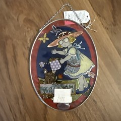 RARE Mary Englebright Sun Catcher By Amia Approx 7″ X 5″ **Only One Online!