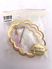 Mascot Crystal Delight Austrian Crystal Suncatcher/Orn. Pink Drop #GH-203-VL