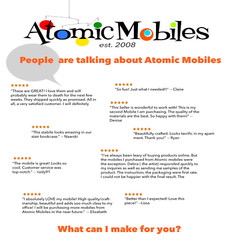 Gorgeous MCM Art Mobile | Mid Century Retro Kinetic Home Decor Atomic Mobiles