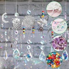 DIY Suncatcher Kit 460pcs Sun Catchers Making Supplies Art & Crafts Adults