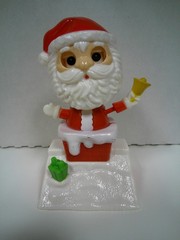Solar Power Dancing Santa Swinger Snowman Holiday Sun Bobblehead Window Lot Set