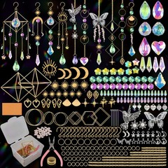 500 Pcs DIY Suncatchers Kits Adults Crystal Sun Catchers Rainbow Maker Art Home