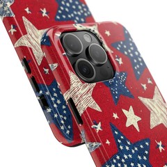 250th America Patriotic Stars Tough Case Phone Series