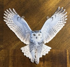 New Suncatcher Owl 8″ x 7″ Bird Combined Shipping Gift Combined Shipping