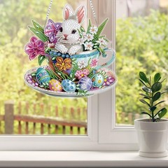 HEIBAGO Bunny-3 Diamond Art Suncatcher