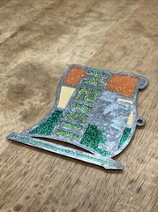 PROUD TO BE IRISH Flag Sun Catcher Ornament St Patrick’s Day Window Decoration