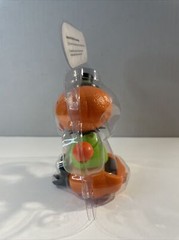 SOLAR DANCING SWINGING HALLOWEEN PUMPKIN HEAD BOBBLE HEAD SUN CATCHER 2015